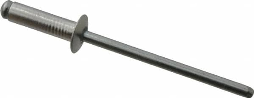 RivetKing. ABS45/P500 Open End Blind Rivet: Size 45, Dome Head, Aluminum Body, Steel Mandrel