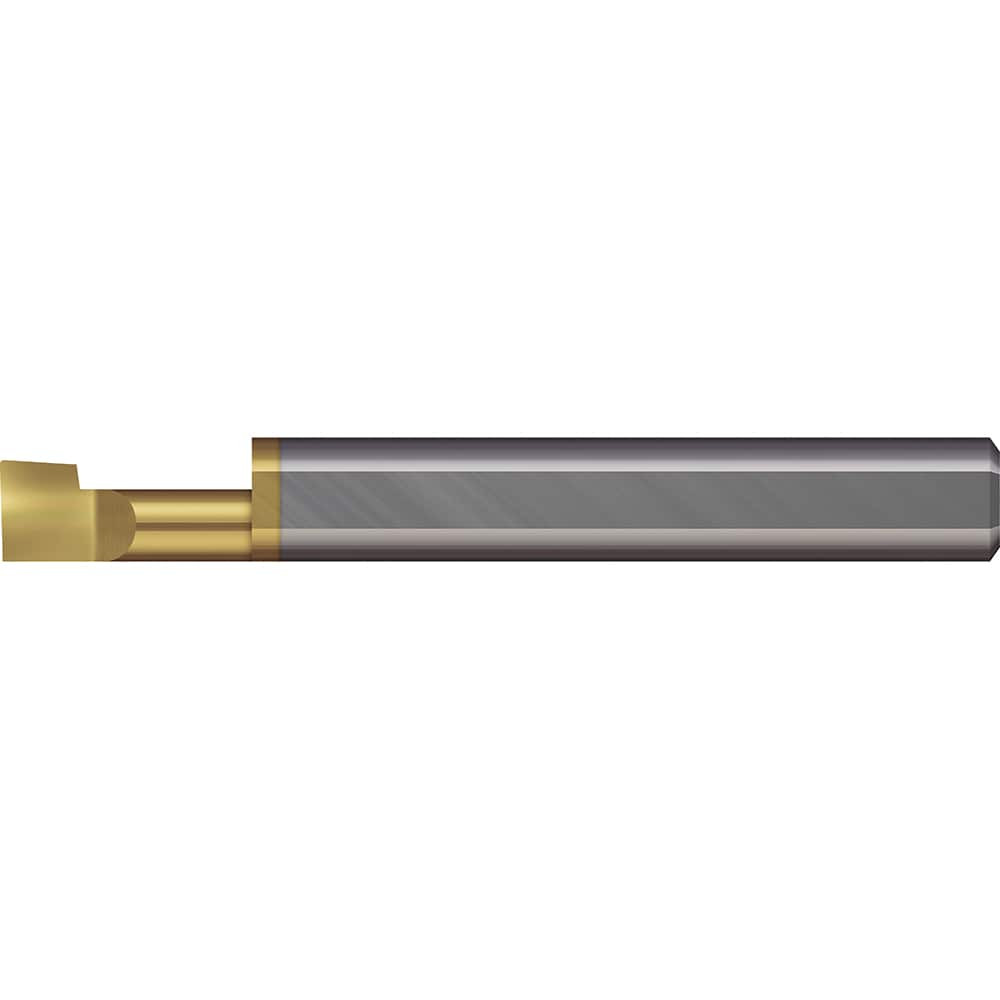 Micro 100 BBL-080150G Boring Bar: 0.08" Min Bore, 0.15" Max Depth, Left Hand Cut, Solid Carbide