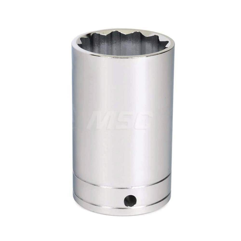 Williams 32825-TH Hand Socket: 1/2" Drive, 25 mm Socket, 12-Point