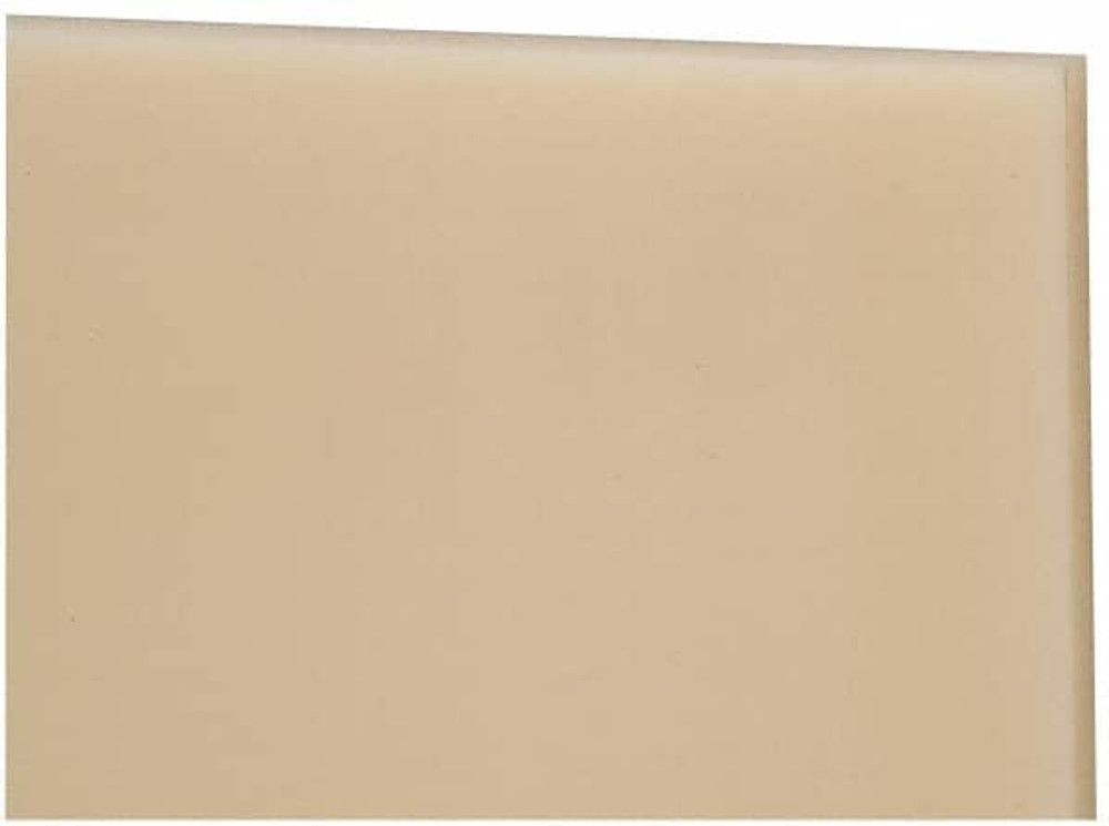 MSC 5507022 Plastic Sheet: Nylon 6/6, 1/8" Thick, 24" Long, Natural Color