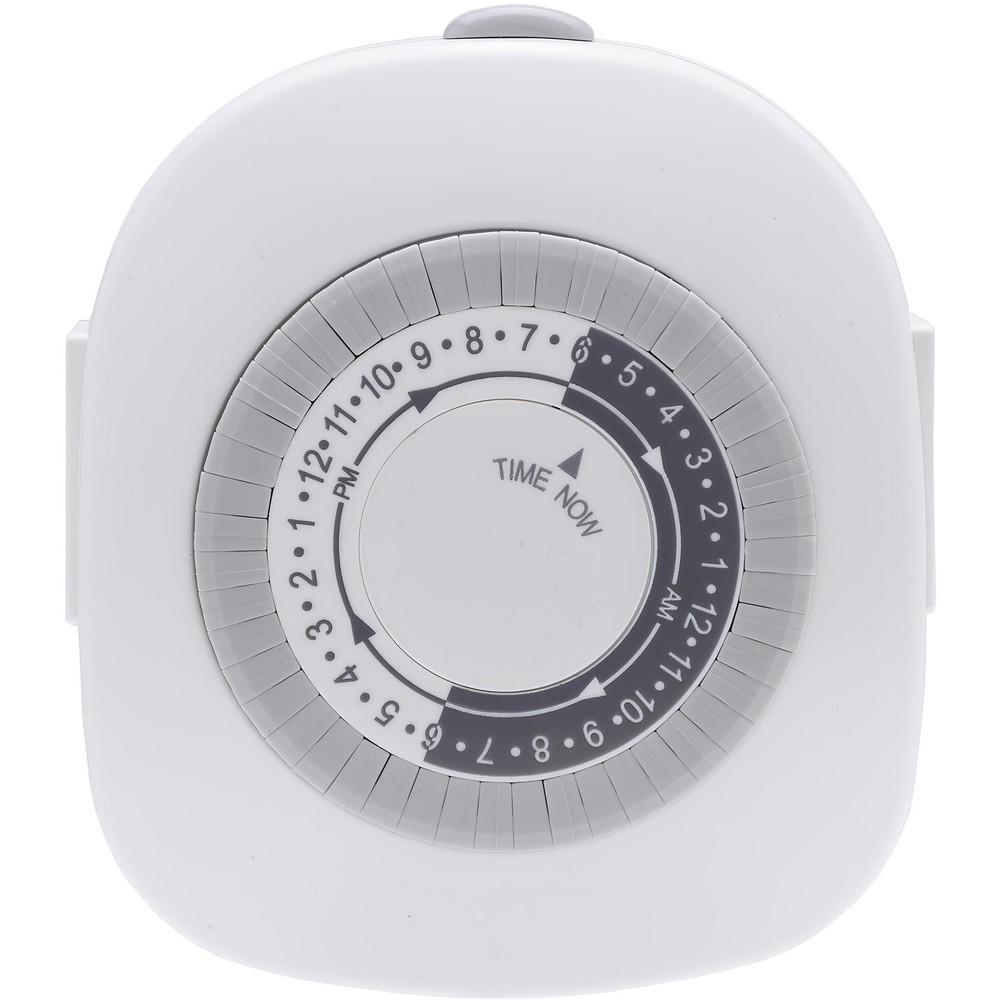 NSI Industries 405B Electrical Timers & Timer Switches; Switch Type: Mechanical Timer Switch ; Recommended Environment: Indoor ; Timing Range: 24 h ; Minimum On/Off Time: 30min ; Voltage: 120.00 ; Amperage: 15.0000