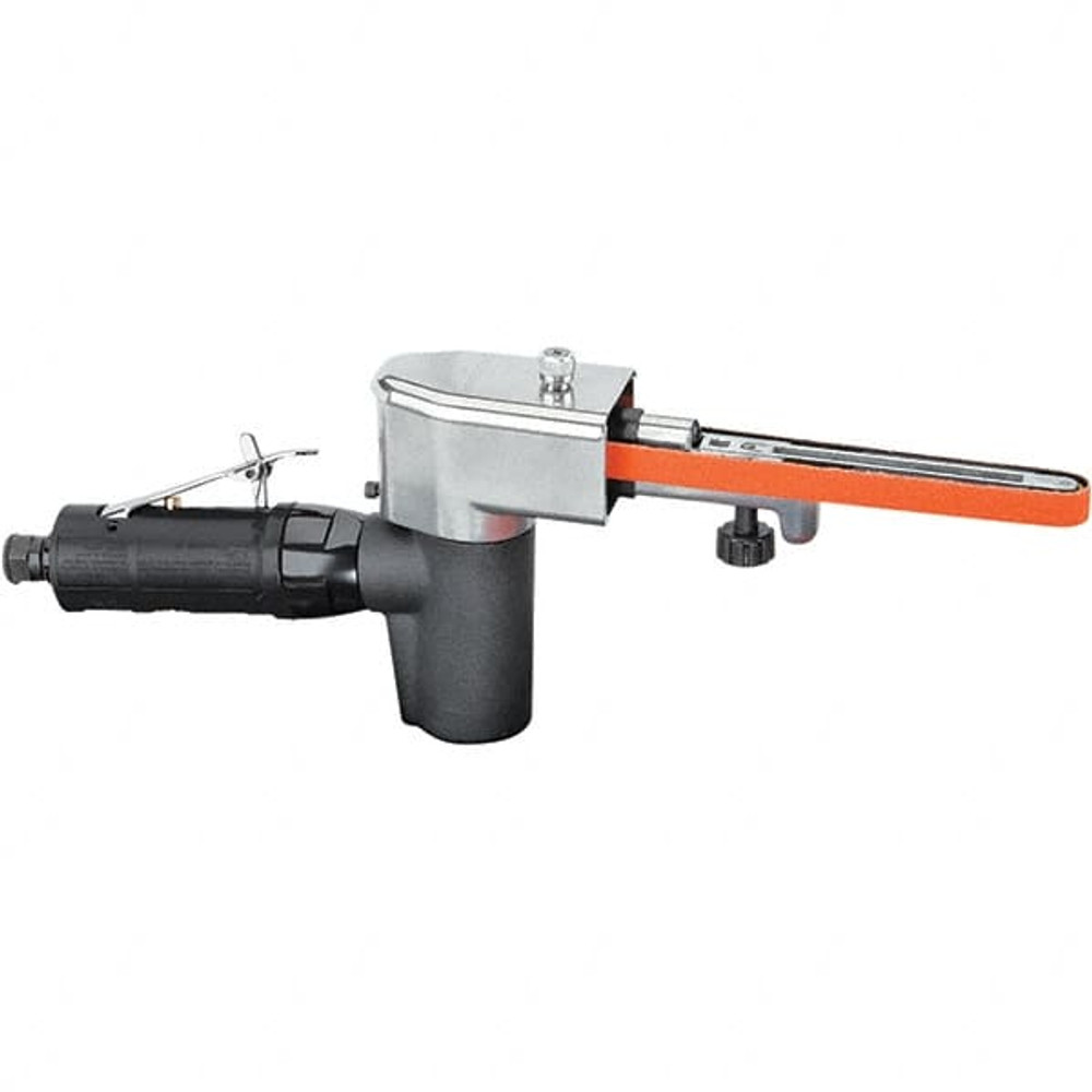 Dynabrade NF1 Belt & Straight Line Sanders; Belt Length: 18in; 457mm ; Exhaust Location: Front ; Air Pressure: 90psi; 6.2bar ; Air Inlet Size: 1/4 in NPT ; Pressure: 90psi ; Overall Length: 15in; 381mm