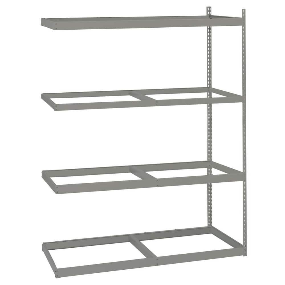 Lyon DD73050A Steel Shelving; Shelf Type: Adjustable ; Adjustment Type: Adjustable ; Boltless: Yes ; Shelf Capacity: 650lb ; Mount Type: Free Standing ; Assembled: No