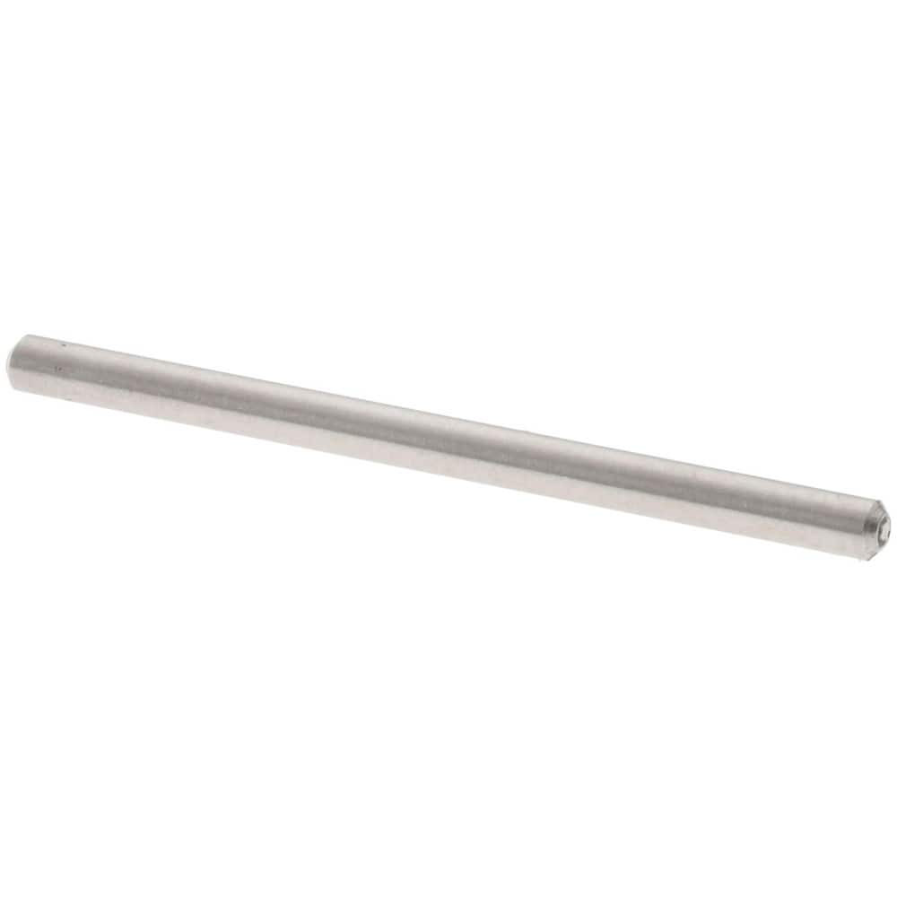 Value Collection MSC-67599720 Standard Pull Out Dowel Pin: 1/16 x 1", Stainless Steel, Grade 18-8, Bright Finish