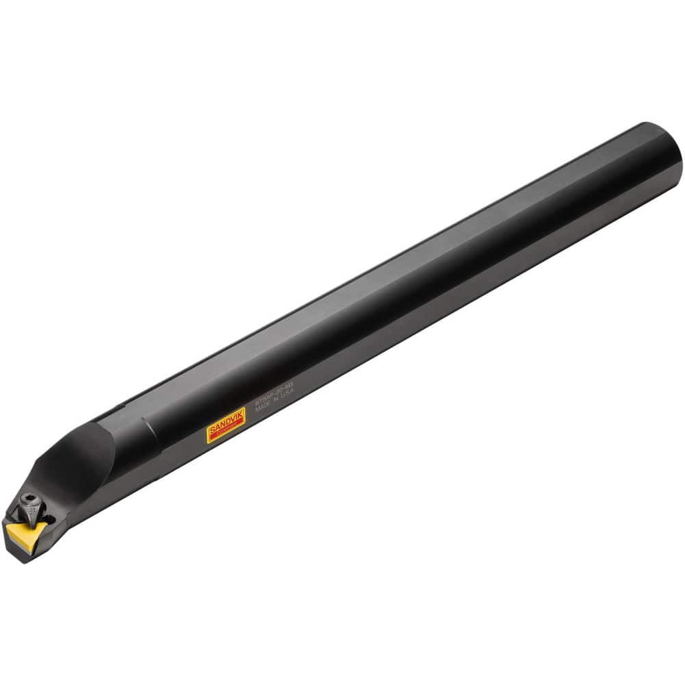 Sandvik Coromant 5741393 Indexable Boring Bar: RTBAP81.8, 0.6299" Min Bore Dia, Right Hand Cut, 1/2" Shank Dia, Steel