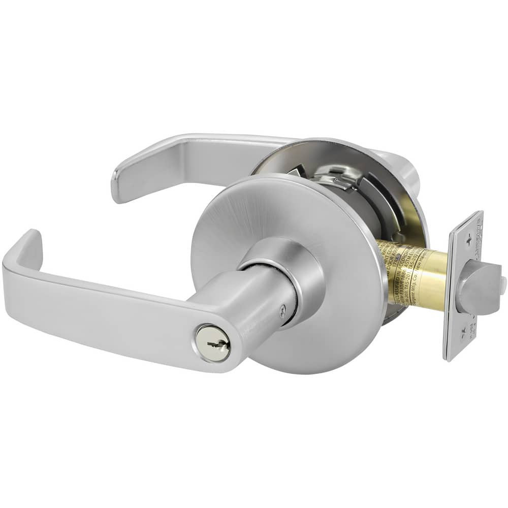 Sargent 28-11G37-LL-26D Lever Locksets; Lockset Type: Grade 1 Passage Cylindrical Lock ; Key Type: Keyless ; Back Set: 2-3/4 (Inch); Cylinder Type: Keyless ; Material: Brass ; Door Thickness: 1-3/4 to 2