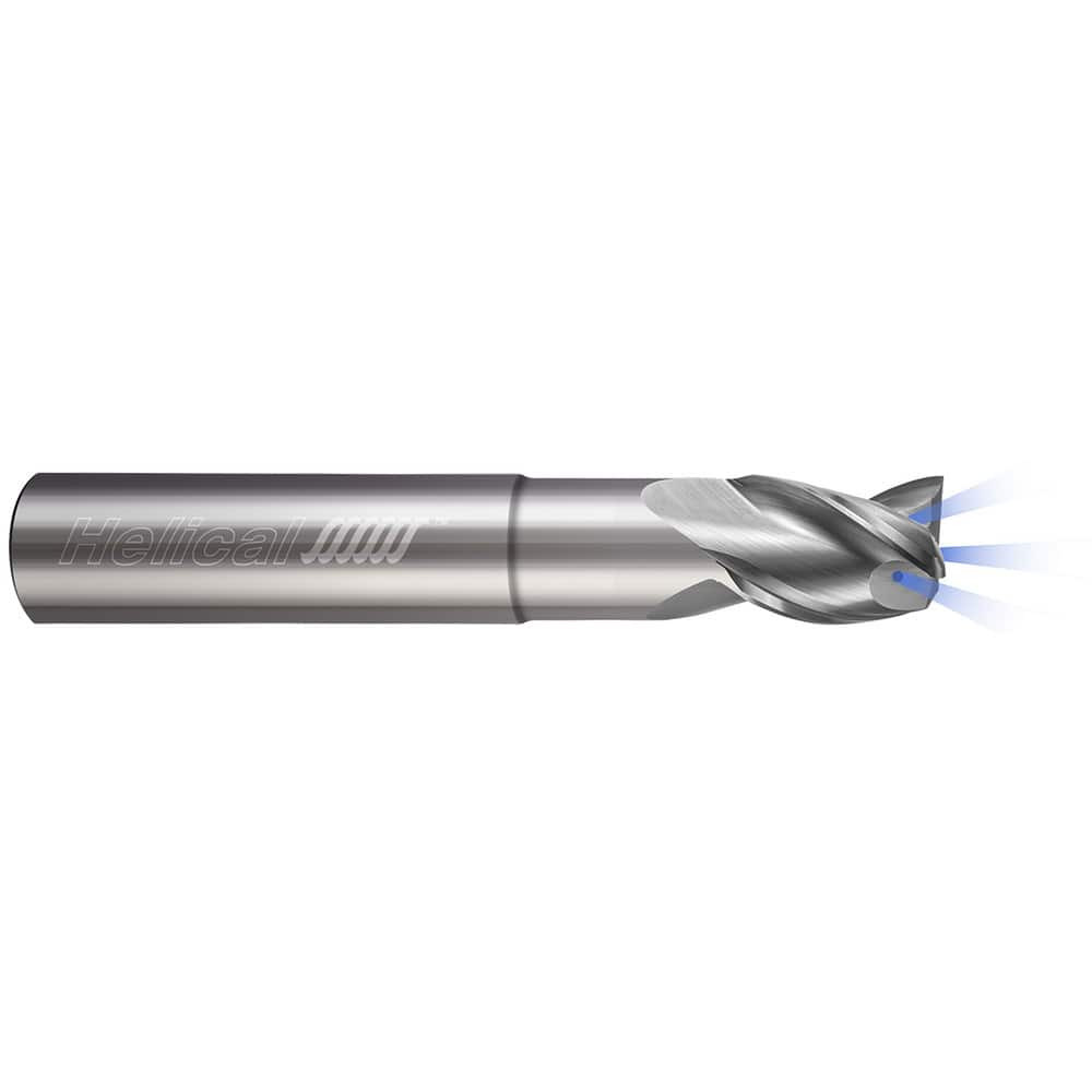 Helical Solutions 60046 Square End Mill:  0.5000" Dia,  0.6250" LOC,  0.5000" Shank Dia,  4.2500" OAL,  N/A Flutes,  Solid Carbide