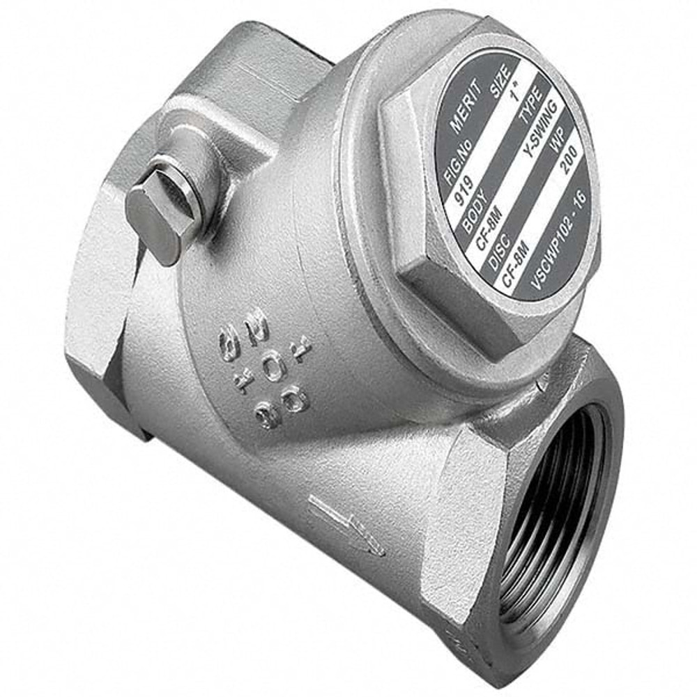 Merit Brass VSCWP102-12 Check Valve: 3/4" Pipe