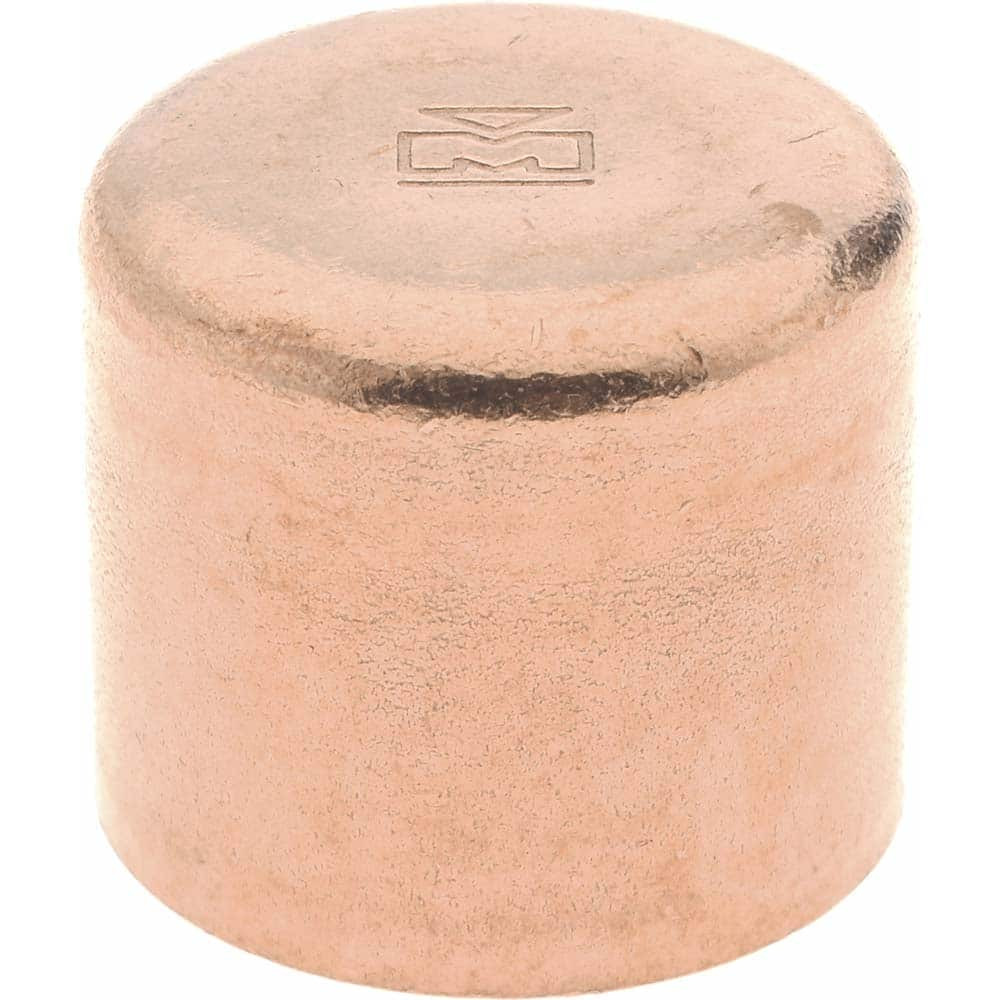 Mueller Industries W 07009 Wrot Copper Pipe End Cap: 3/4" Fitting, C, Solder Joint