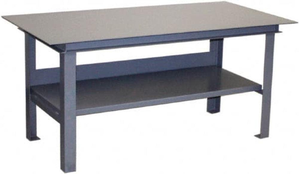 Jamco WD460 Stationary Work Table: Gray