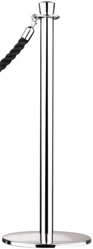 Tensator 314-1P Free Standing Retractable Barrier Post: Steel Post