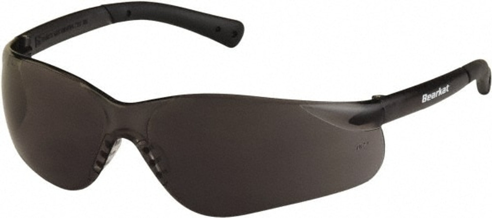 MCR Safety BK312AF Safety Glass: Anti-Fog & Scratch-Resistant, Gray Lenses, Frameless