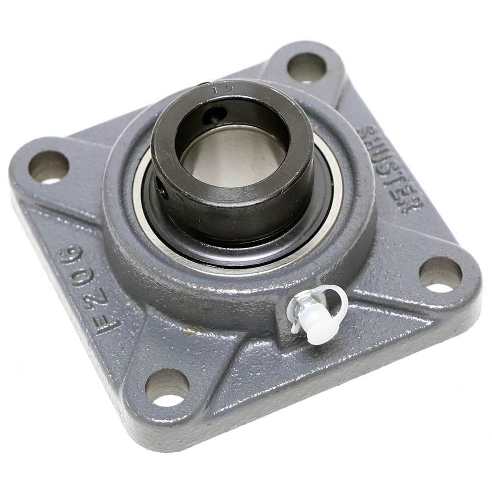 Shuster 07180194 SAF207-22, 1-3/8" ID, 4-5/8" OAL x 4-5/8" OAH, 4-Bolt Flange Bearing