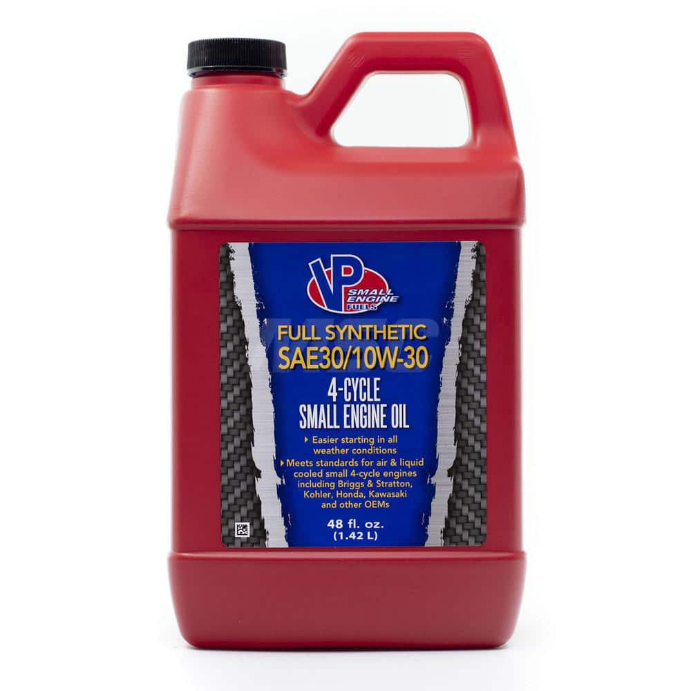 VP Racing Fuels 2929 Motor Oil; Type: Conventional Oil; Oil; 2-Cycle Engine Oil; Gasoline & Diesel Engine Oil; Synthetic Engine Oil; Container Size: 48 oz; Base Oil: Full Synthetic; Color: Amber; Container Type: Bottle; Color: Amber; Type: Convention