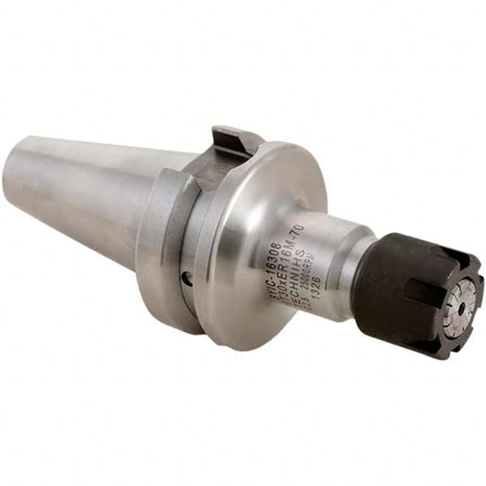 Techniks 16314 Collet Chuck: 0.512" Capacity, ER Collet, Taper Shank