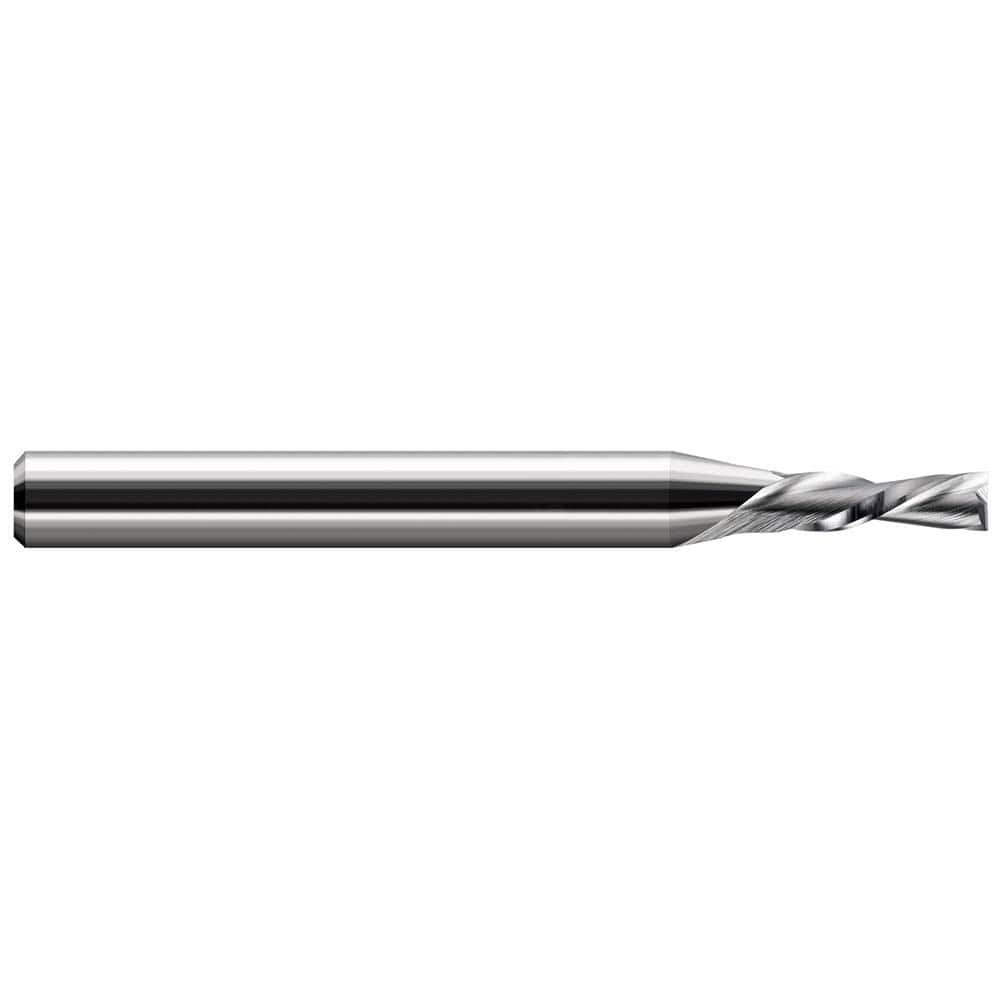 Harvey Tool 809216 Square End Mill: 1/4" Dia, 3/4" LOC, 2 Flutes, Solid Carbide