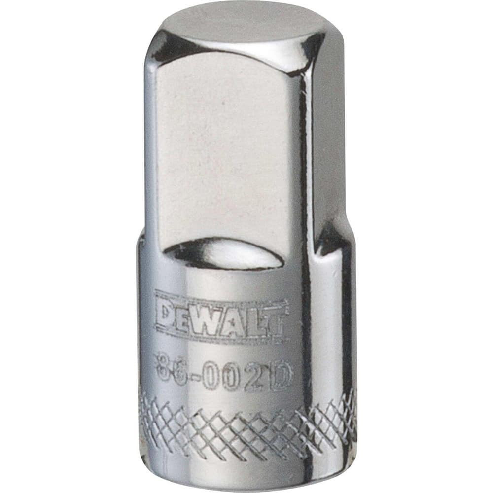 DeWALT DWMT86002OSP Socket Adapters & Universal Joints; Adapter Type: Adapter ; Male Size: 3/8 ; Female Size: 1/2 ; Male Drive Style: Hex ; Overall Length (Inch): 15/16 ; Female Drive Style: Hex