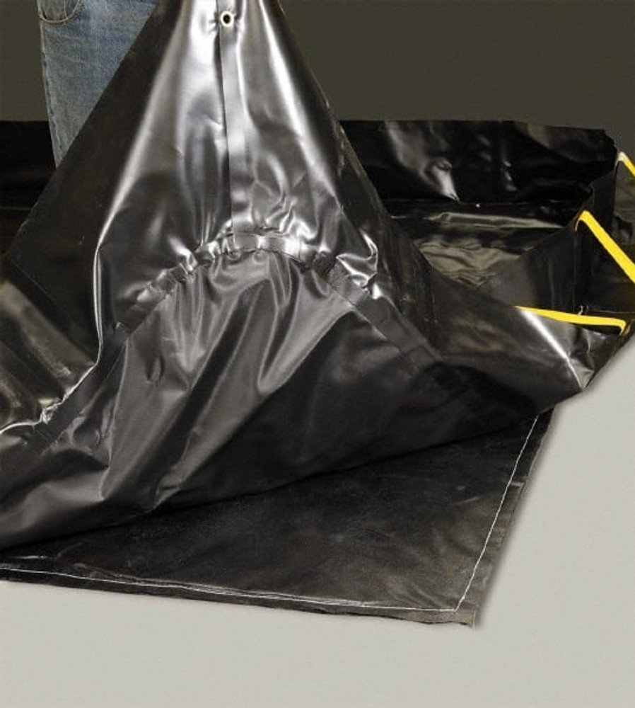 Enpac 4816-GP Collapsible/Portable Spill Containment Accessories; Accessory Type: Berm Ground Pad ; Length (Inch): 192; 192; 16.0 ; Length (Feet): 192; 16.0 ; Color: Black