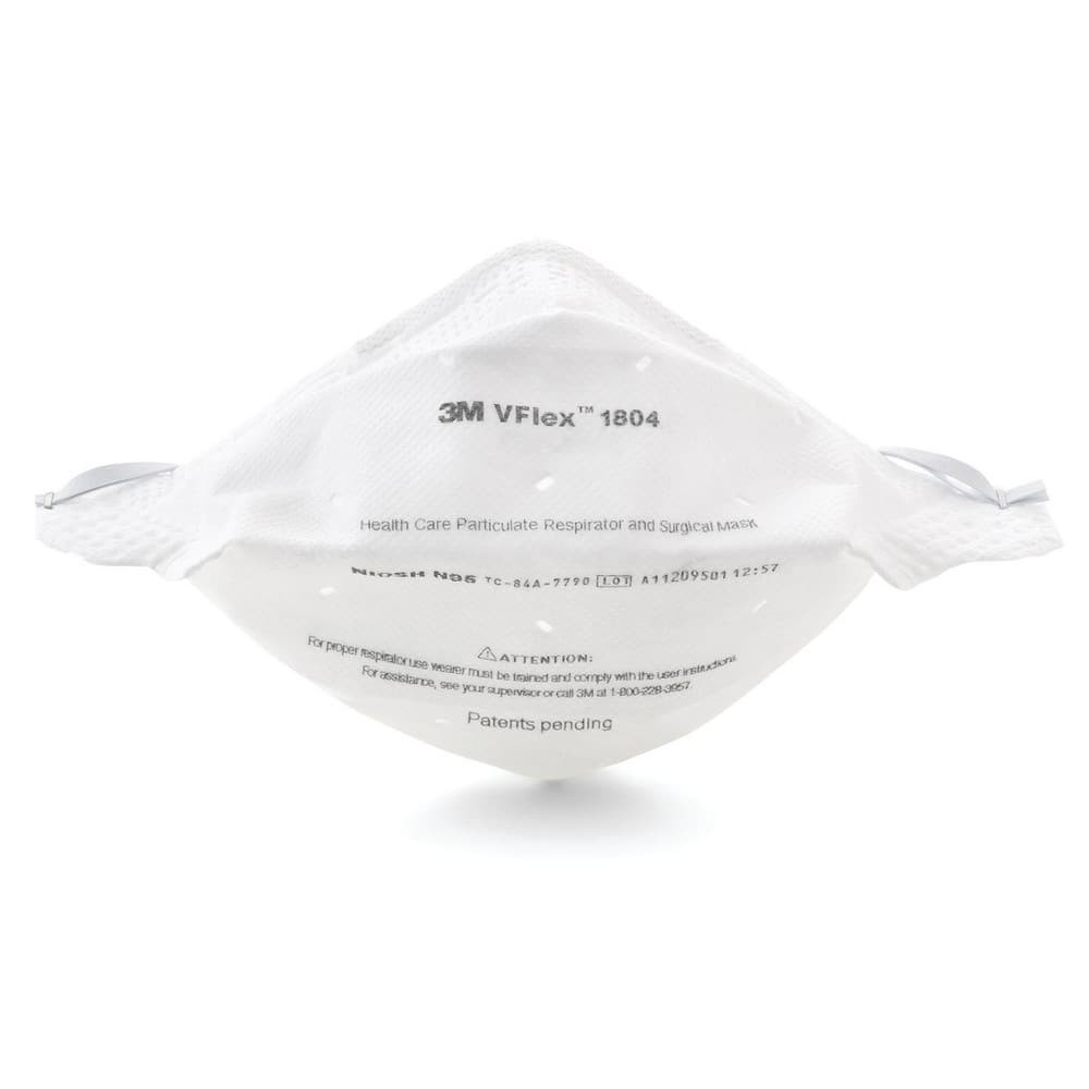 3M 7100145153 Disposable Respirators & Masks; Product Type: Healthcare Respirator ; Niosh Classification: N95 ; Exhalation Valve: No ; Nose Clip: Contains Nose Clip ; Strap Type: Ear Loop ; Size: Universal