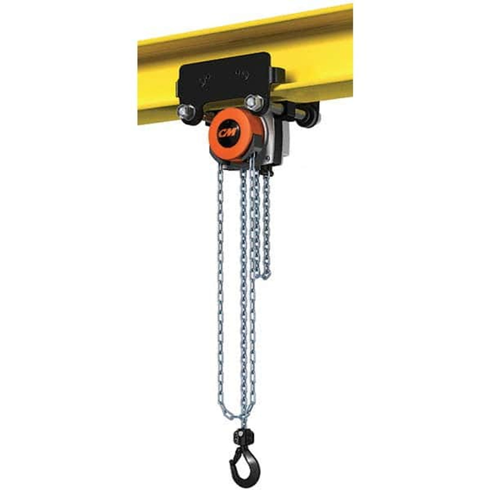 CM HU1000PA10 2,205 Lb Capacity, 10' Lift Height, Manual Chain Hoist