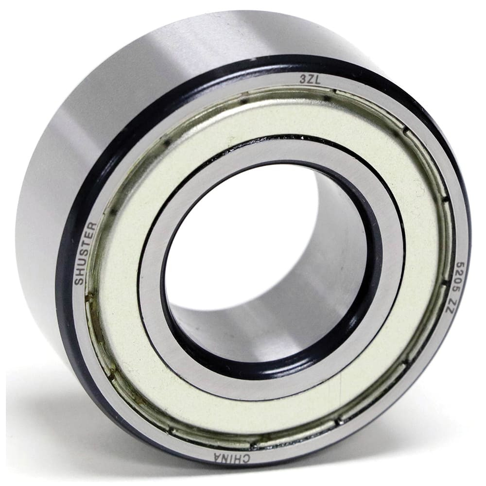Shuster 06156618 Angular Contact Ball Bearing: 15 mm Bore Dia, 35 mm OD, 15.88 mm OAW, Without Flange