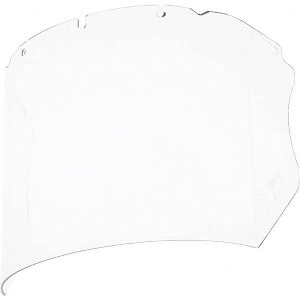 MSA 10115855 Face Shield Windows & Screens: Visor, Clear, 8" High, 0.098" Thick