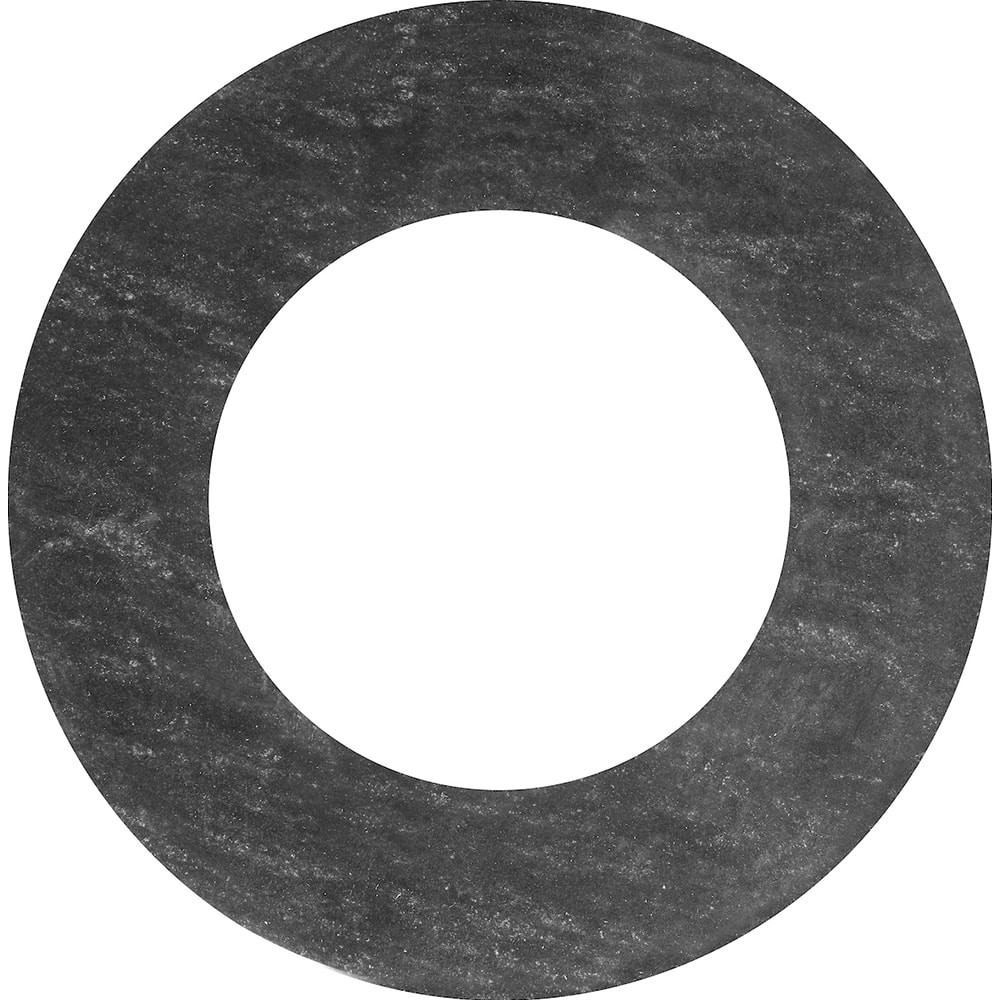 USA Industrials BULK-FG-5277 Flange Gasket: For 6" Pipe, 6-5/8" ID, 9-7/8" OD, 1/8" Thick, Aramid with Neoprene Binder