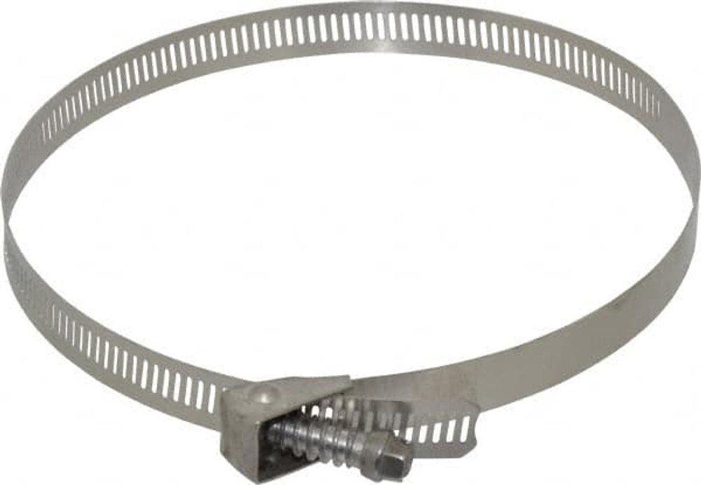 IDEAL TRIDON M550088706 Worm Gear Clamp: SAE 88, 2-1/16 to 6" Dia, Stainless Steel Band