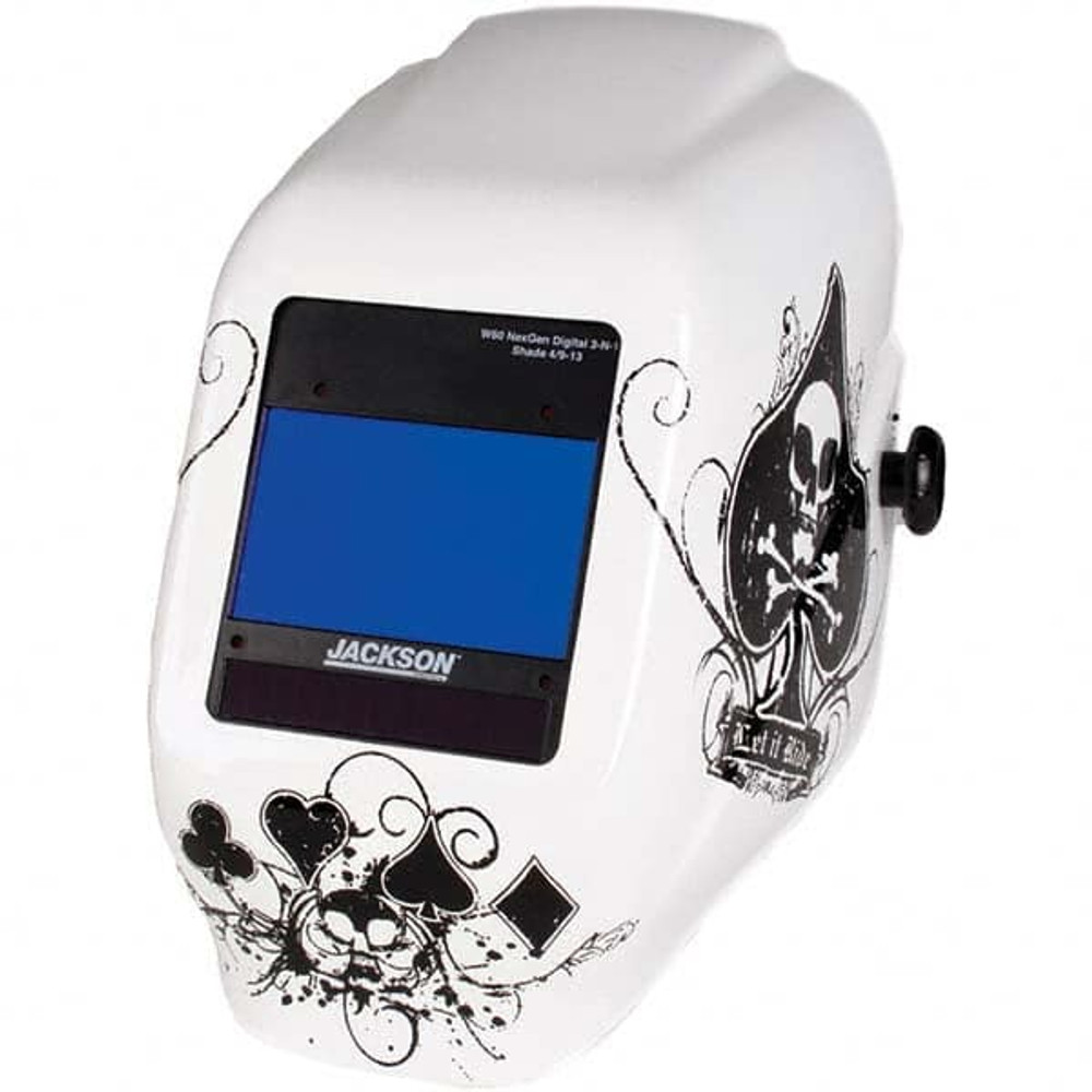Jackson Safety 46154 Welding Helmet: Thermoplastic, Shade 9 to 13