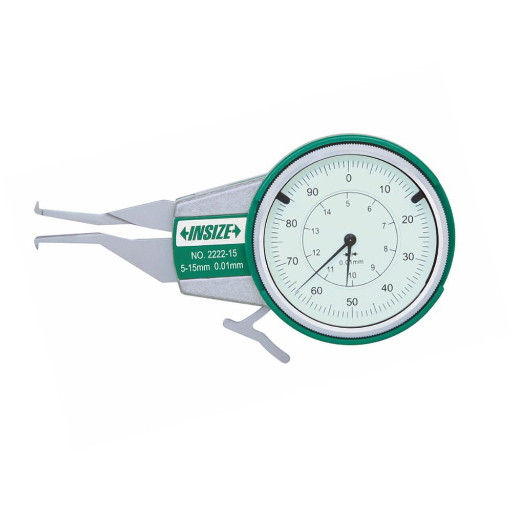 Insize USA LLC 2222-E201 Dial Caliper: 0.12 to 2'' Range, 0.001'' Graduation