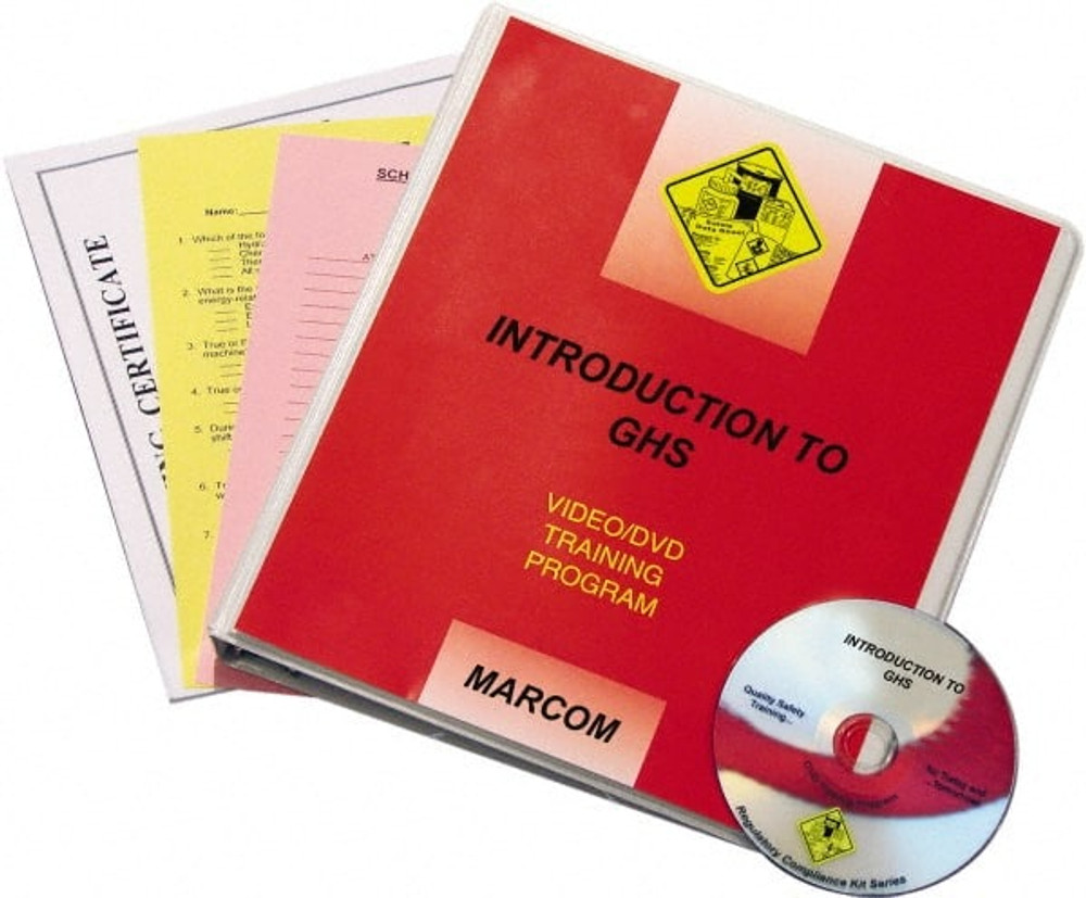 Marcom V0001549EO Introduction to GHS (The Globally Harmonized System), Multimedia Training Kit