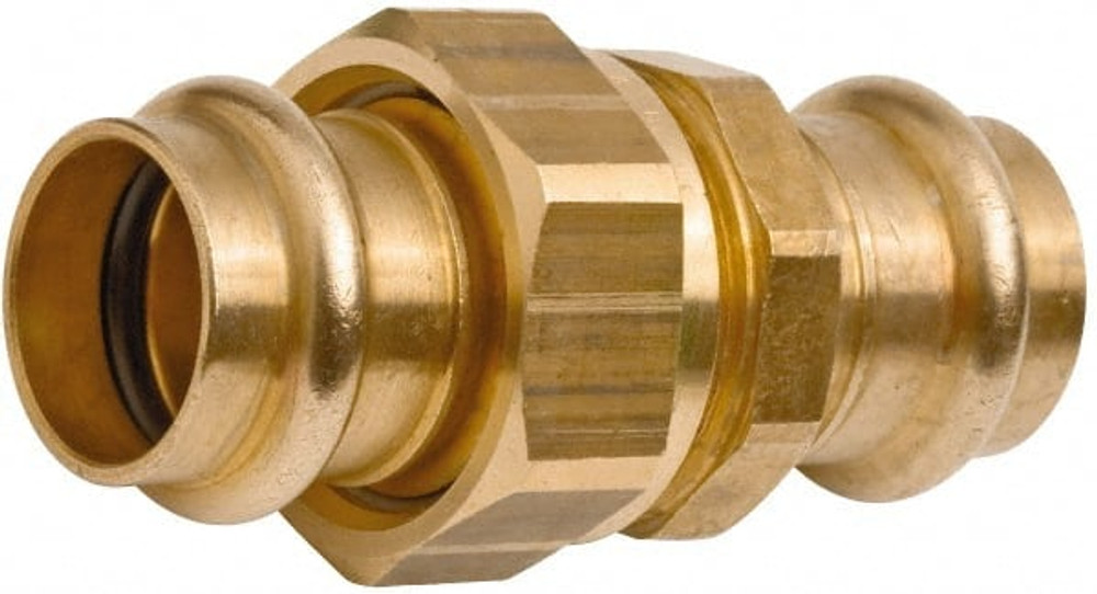 NIBCO 9256650PC Wrot Copper Pipe Union: 2" Fitting, P x P, Press Fitting, Lead Free