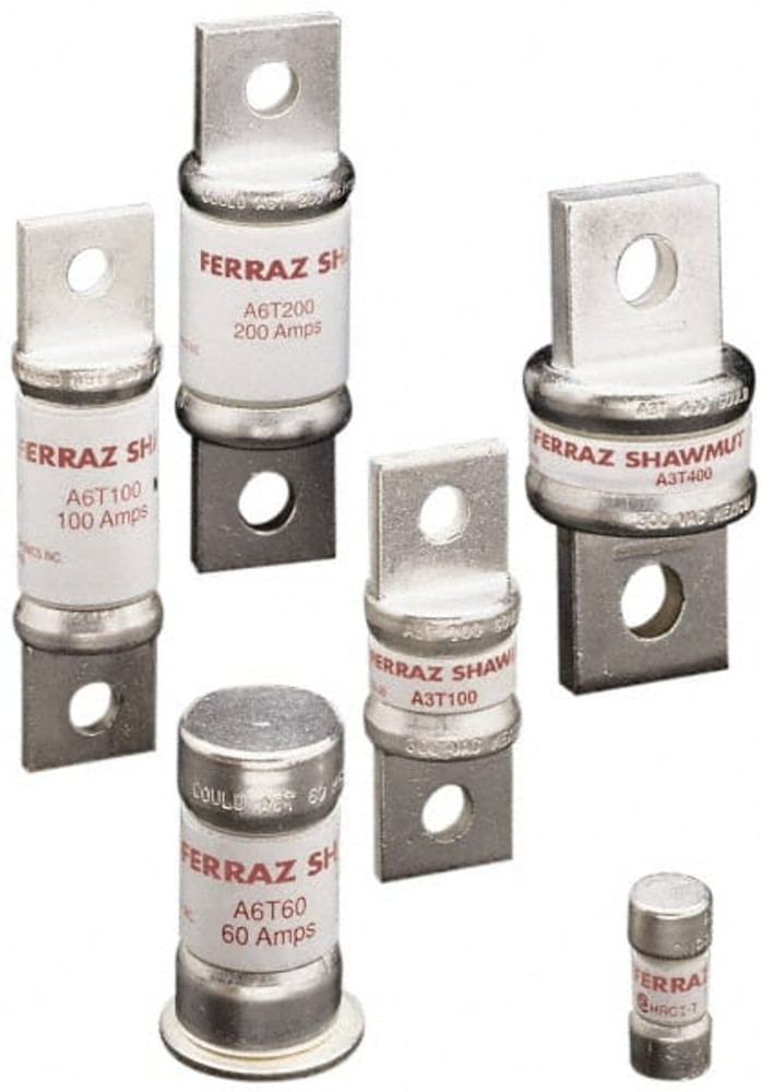 Ferraz Shawmut A3T40 Cylindrical Fast-Acting Fuse: T, 40 A, 14.1 mm Dia