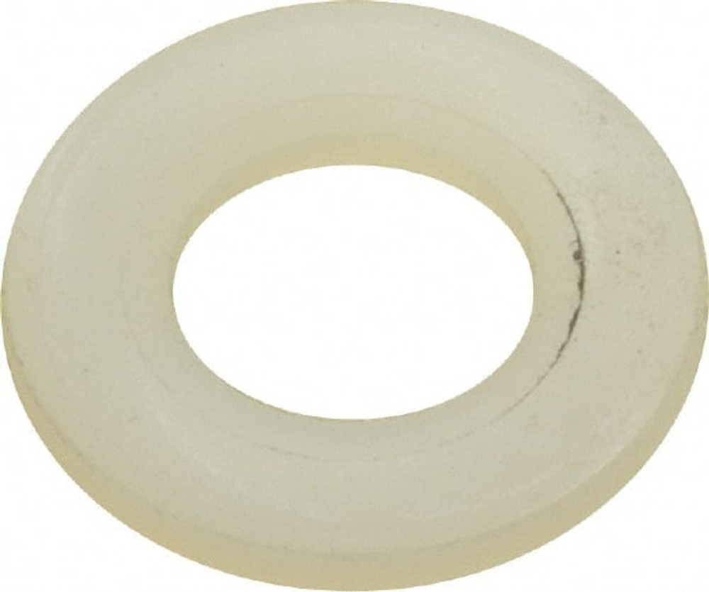 Made in USA WFI-6-031-N-B 6" Screw Standard Flat Washer: Nylon, Plain Finish