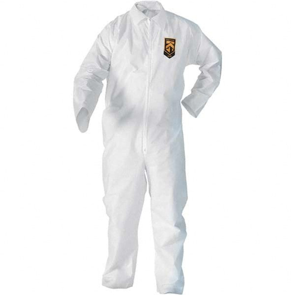 KleenGuard 35669 Disposable Coveralls: Size 5X & 6X-Large, SMS, Zipper Closure