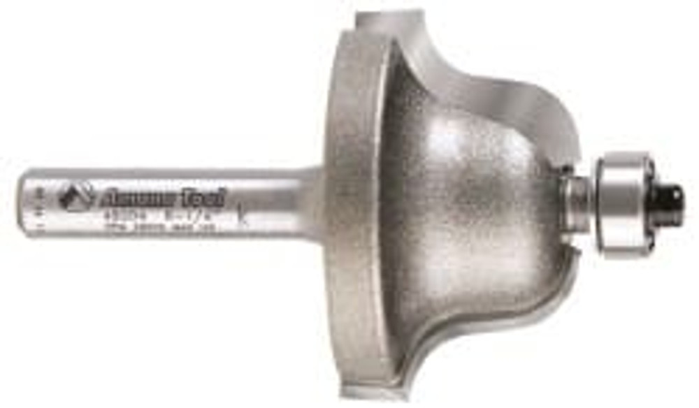 Amana Tool 49204 1-3/8" Diam, 13/16" LOC, 2 Flute Carbide-Tipped Edge Profile Profiling Router Bit