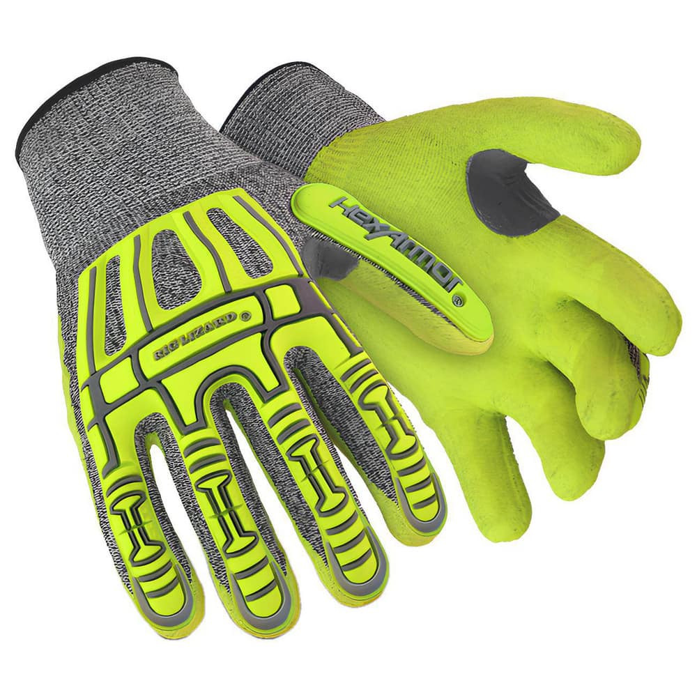 HexArmor. 2090X-XL (10) Cut, Puncture & Abrasive-Resistant Gloves: Size XL, ANSI Cut A4, ANSI Puncture 5, Nitrile, Polyethylene