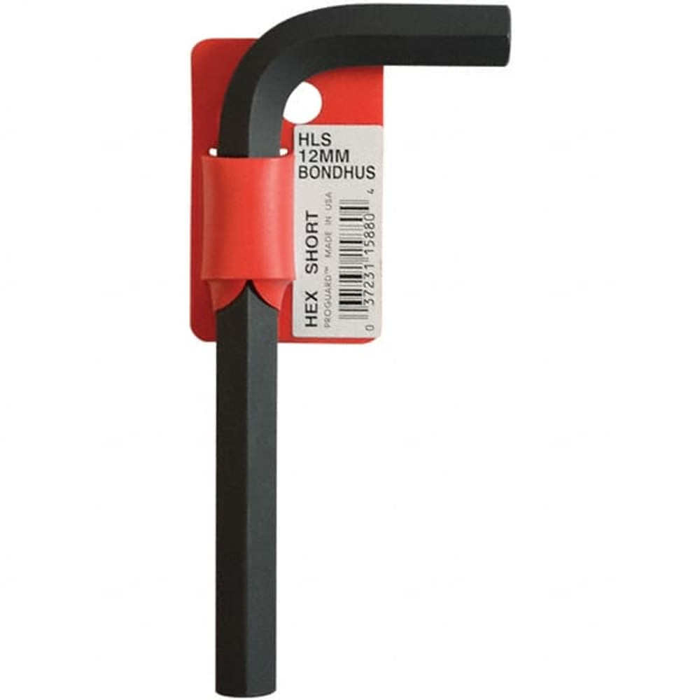 Bondhus 15886 Hex Key: 17 mm Hex, Short Arm