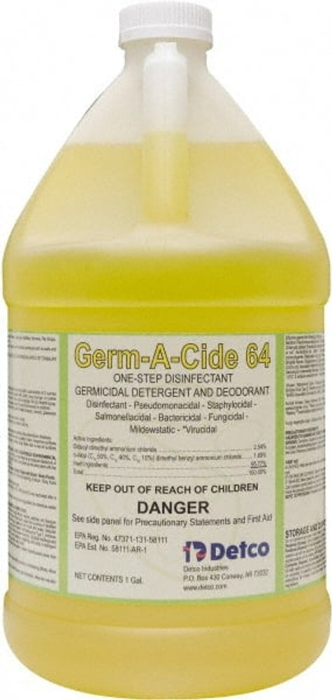Detco 0798-4X1 Disinfectant:  1 gal, Bottle,  Disinfectant