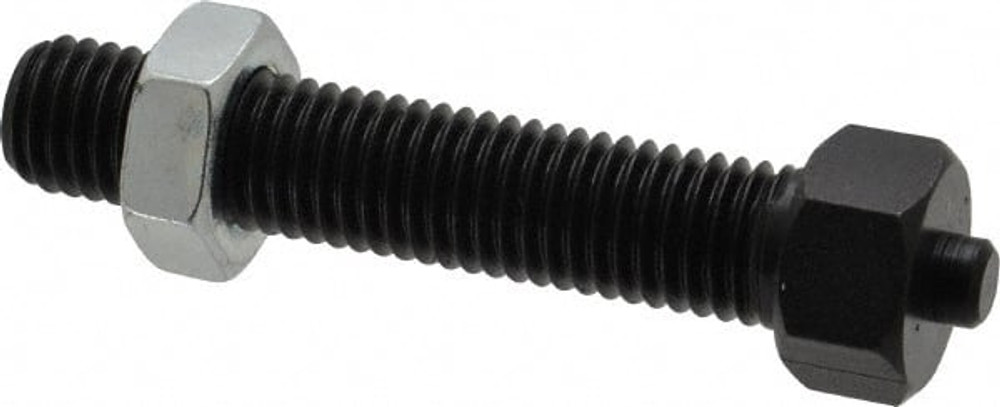 Jergens 21305 5/8-11 Thread, 7/8" Size, 3-27/32" Long, Black Oxide Coated, Low Carbon Steel Clamp Rest