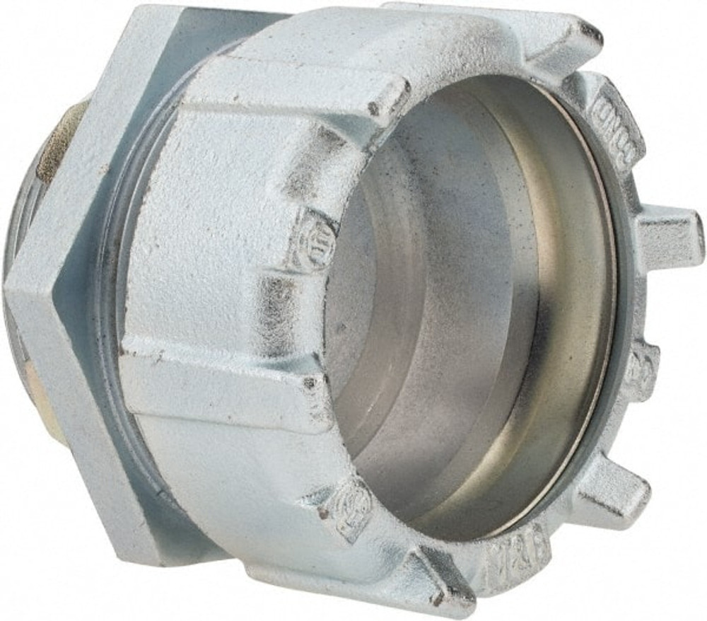 Thomas & Betts 8821 Conduit Connector: For Rigid & Intermediate (IMC), Malleable Iron, 3" Trade Size