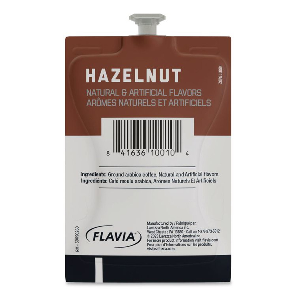 LAVAZZA FLAVIA® 48011 Alterra Hazelnut Coffee Freshpack, 100/Carton