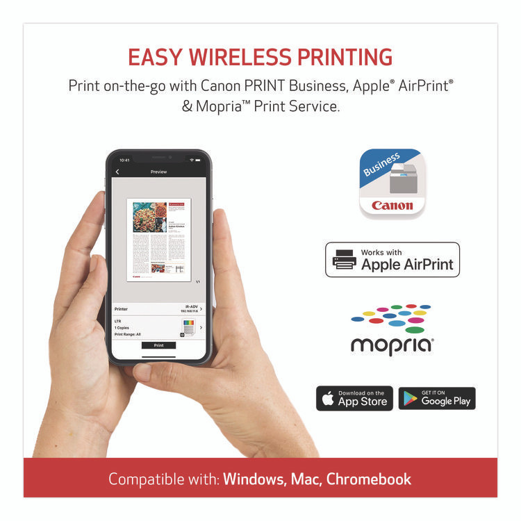 INNOVERA Canon® 5158C007 imageCLASS MF653CDW Wireless Multifunction Laser Printer, Copy/Print/Scan