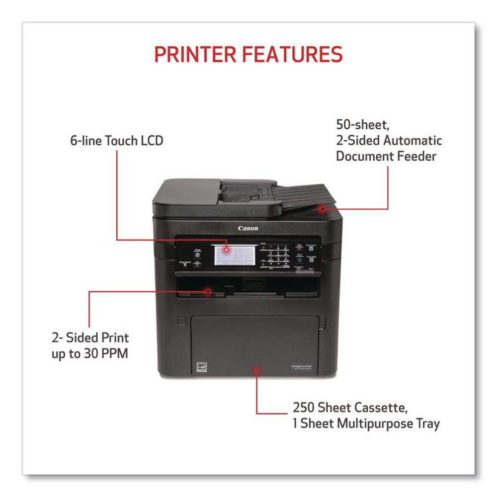 INNOVERA Canon® 5938C005 imageCLASS MF269dw II Wireless Multifunction Laser Printer, Copy/Fax/Print/Scan