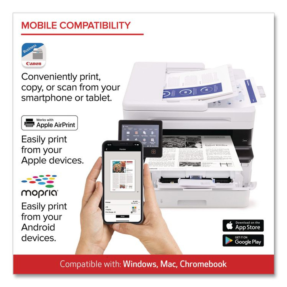 INNOVERA Canon® 5951C005 imageCLASS MF465dw Wireless Multifunction Laser Printer, Copy/Fax/Print/Scan