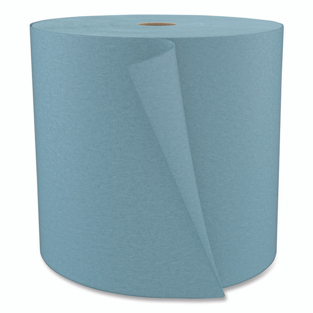 CASCADES TISSUE GROUP PRO W600 Tuff-Job Spunlace Towels, Blue, Jumbo Roll, 12 x 13, 955/Roll
