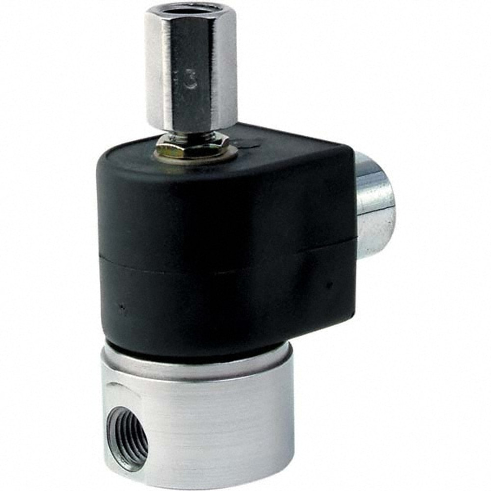 Parker 20102265 Solenoid Valve: 3-Way, 1/4" Port