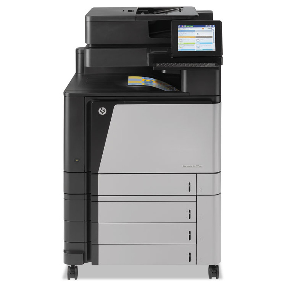 HP INC A2W75A Color LaserJet Enterprise Flow M880z Wireless MFP, Copy/Fax/Print/Scan
