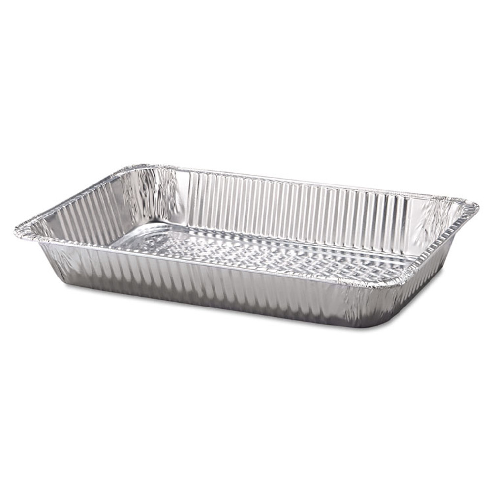 HFA INC 20190050 Aluminum Steam Table Pans, Full-Size Deep, 60 Gauge, 3.19" Deep, 12.19 x 20.75, 50/Carton