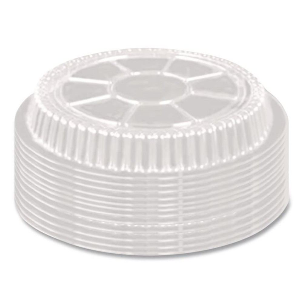 HFA INC 2058DL Plastic Dome Lid, 8.25" Diameter x 0.88" h, Clear, 500/Carton